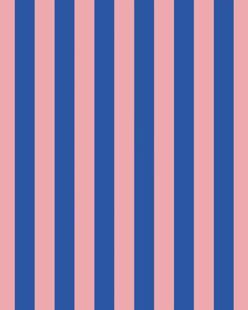 Geschenktüte Flach Stripes Cobalt Litchi (5er-Pack)