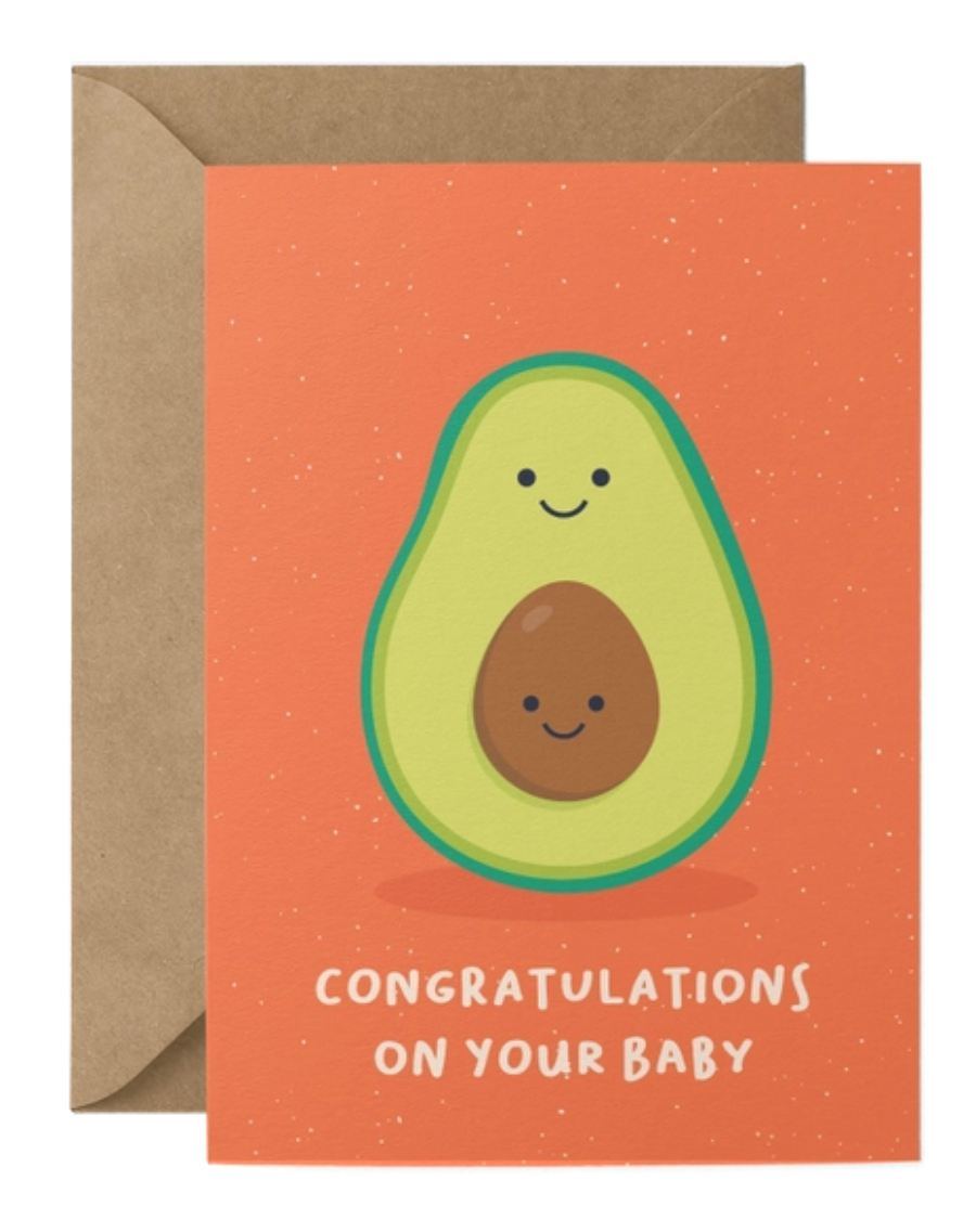 Congratulations On Your Baby Klappkarte