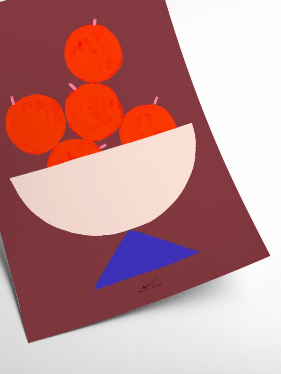 Oranges Print (30x40cm)